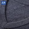 ROMON Men's 100% Pure Wool V-Neck Sweater