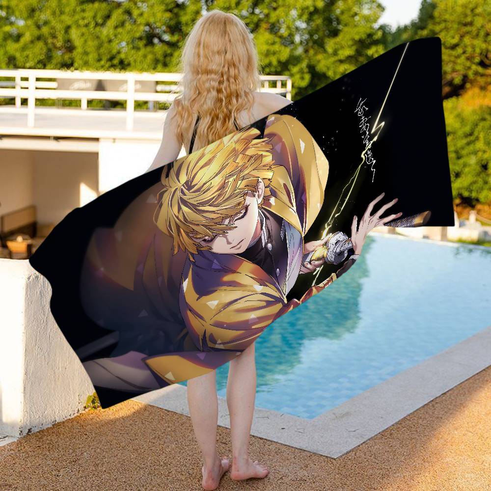 Anime CharacterS A-Agatsumas Zenits Bath Towel Microfiber Soft Water Absorbing Breathable For Girl Kids Decorative Beach Towel