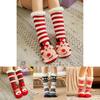 Festive Christmas Slipper Socks Featuring Soft Faux Fleece Lining And Gripper Soles