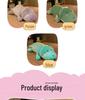 Soft Crocodile & Dinosaur Plush Body Pillow for Girls - Back Cushion & Leg-Clamping Sleeping Doll