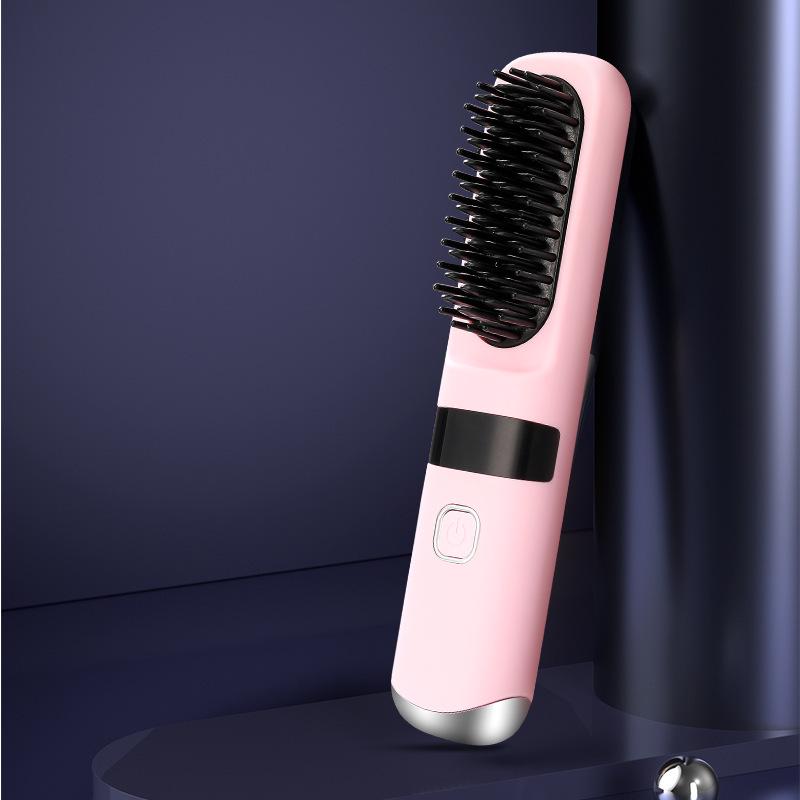 2024 Dual-Use Wireless Ion Straightening & Curling Comb