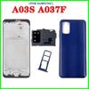 Back Housing Back Battery Cover LCD Front Middle Frame For Samsung Galaxy A03S A037F A037M A037 Door Housing Camera Lens
