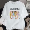 2026 Bestselling Korean Girl Group Katseye Printed Fan Concert Tshirt Short Sleeved Fashionable Casual Daily Fan Outfit Top