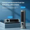 Portable Tower Fan Bladeless USB Rechargeable 3 Speed Adjustable Cooling Tower Fan  for Bedroom Air Conditioner and Small Desk