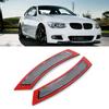 2pcs Car Front Bumper Reflector Lights Side Marker Lamp Fit for E92 E93 2007 2012