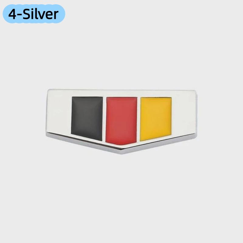 Car Sticker Italy Germany France England Flag Badge Emblem Decals for CAMA-RO Chevro-let Chevy Camaro Cruze Bumblebee Captiva Aveo
