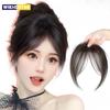 3D Bangs Female Synthetic Wig Fluffy Hair On The Top of The Head Natural Forehead Middle-parted Fake Bangs