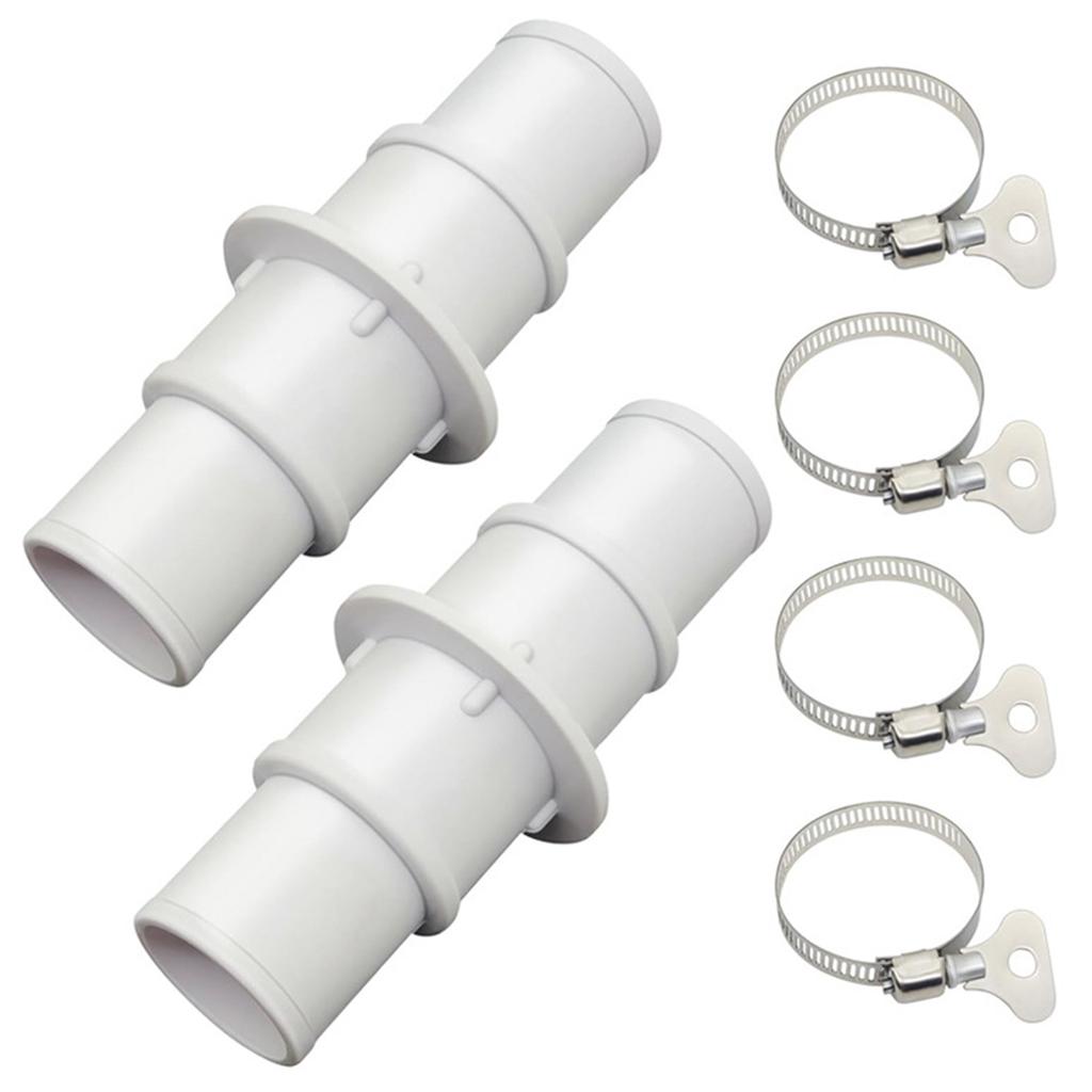 Swimming Pool Hose Adapter Connector Set for Vacuum Cleaner Practical Filter Hose Connection Coupling Accessories