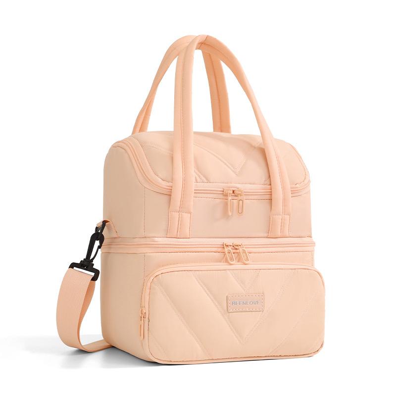 Isolierte Lunchtasche mit großer Kapazität, Mehrfachtaschen-Design, Lunchbox, Wasserdicht, Tragbare Handtasche, Picknicktasche