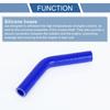 X AUTOHAUX Silicone Hose, Silicone Tube, 135 Degree Elbow, General