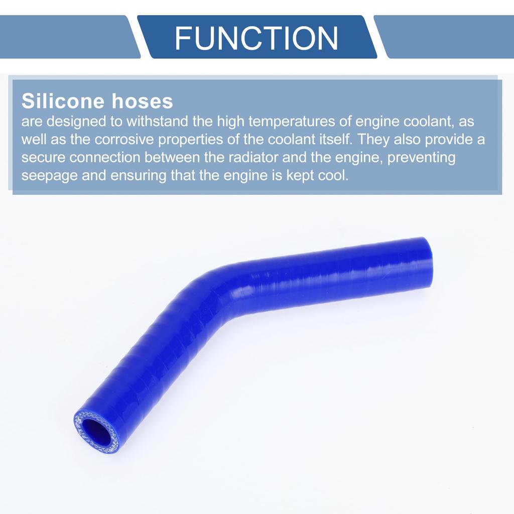 X AUTOHAUX Silicone Hose, Silicone Tube, 135 Degree Elbow, General