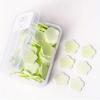 Portable Handwashing Soap Leaves for Travel Kids Students Biodegradable Mini Floral Soap Sheets In Box