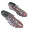 80er Vintage Florsheim Royal Imperial Saddle Shoes 10.5B 27-28cm Burgunder(GEBRAUCHT)