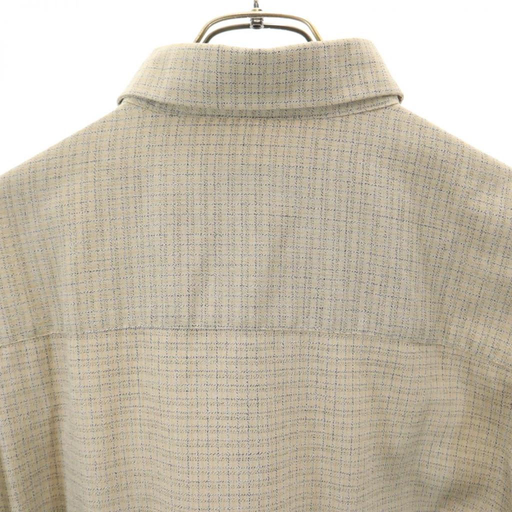 YVES SAINT LAURENT 90s Old Check Pattern Long sleeve Button down shirt L Men's Used