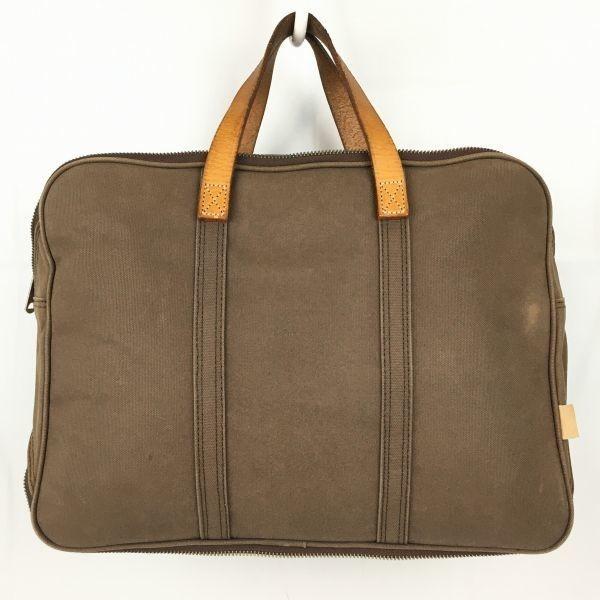 Porter Dokumenten-Business-Aktentasche Braun Yoshida Kaban Verstellbare Breite(GEBRAUCHT)