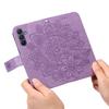 For Samsung Galaxy A17/A26 5G/A16 5G/A16 4G Case Floral Pattern PU Leather Wallet Stand Phone Cover