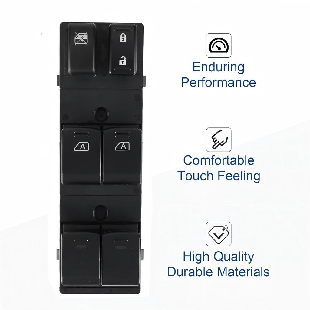 254011CA6A Driver Side Power Master Window Switch Compatible with 2009-2017 Infiniti FX35 FX37 FX50 QX70,Main Power Window Master Switch Replace