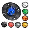 For Suzuki GSXR600 Gsxr750 Gsxr1000 Gsxr1300 Hayabusa TL1000S TL1000R GS500 SV650 Gsf1200 Motorcycle CNC Fuel Tank Cap Cover