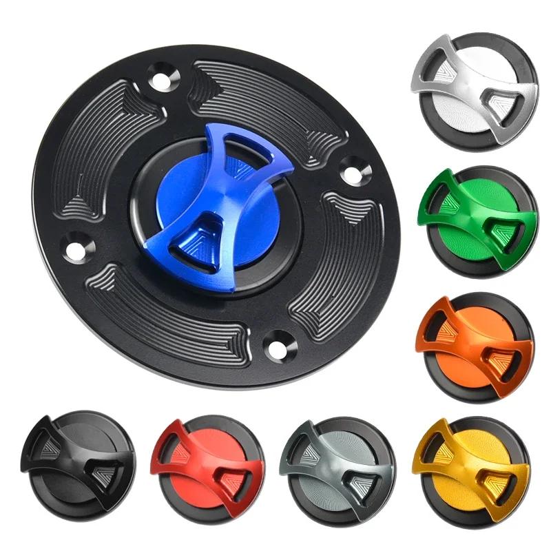 For Suzuki GSXR600 Gsxr750 Gsxr1000 Gsxr1300 Hayabusa TL1000S TL1000R GS500 SV650 Gsf1200 Motorcycle CNC Fuel Tank Cap Cover
