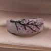 Fashion Shiny Tree Branch Rings 925 Sterling Silver Crystal Zircon Branch Rings for Women Unique Punk Branch Wedding Jewelry