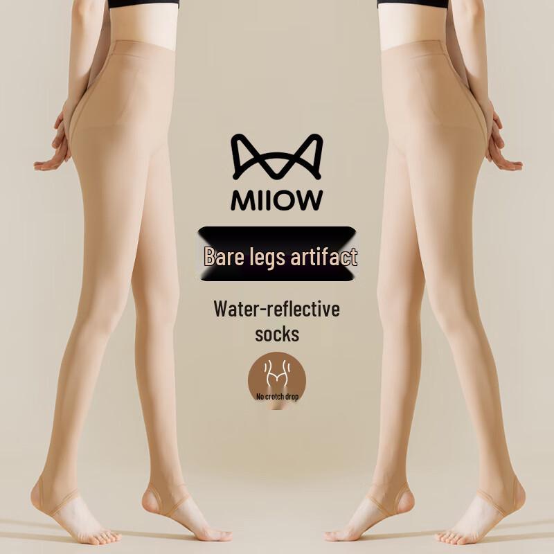 Maoren Women's Luminous Nude Feel Snag-Resistant Pantyhose