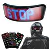 LED displej na helmu, Zadní světlo na motocyklovou helmu, Výstražné světlo na helmu, Moto doplňky