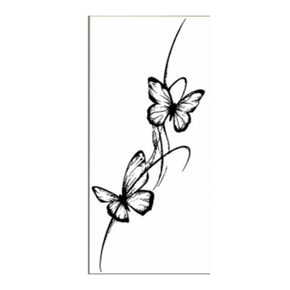

Flower Rose Temporary Tattoo Long Lasting Instant Decals Realistic Temporary Tattoo Sticker Arms Style D