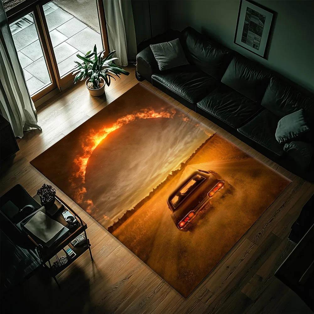 3D S-SupernaturalS D-Dean Sam TV Carpet Rug Art for Living Room Decor Sofa Home Bedroom Gifts Fans Area Rug Non-slip Floor Mat
