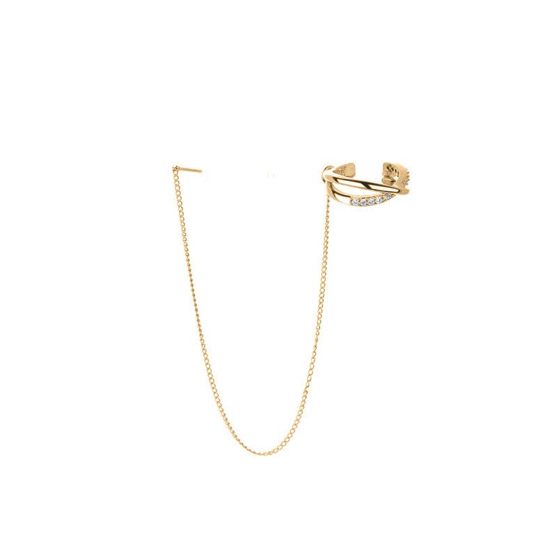 

Women s Commuting Retro Square Ear Buckle Earrings One Size золотой