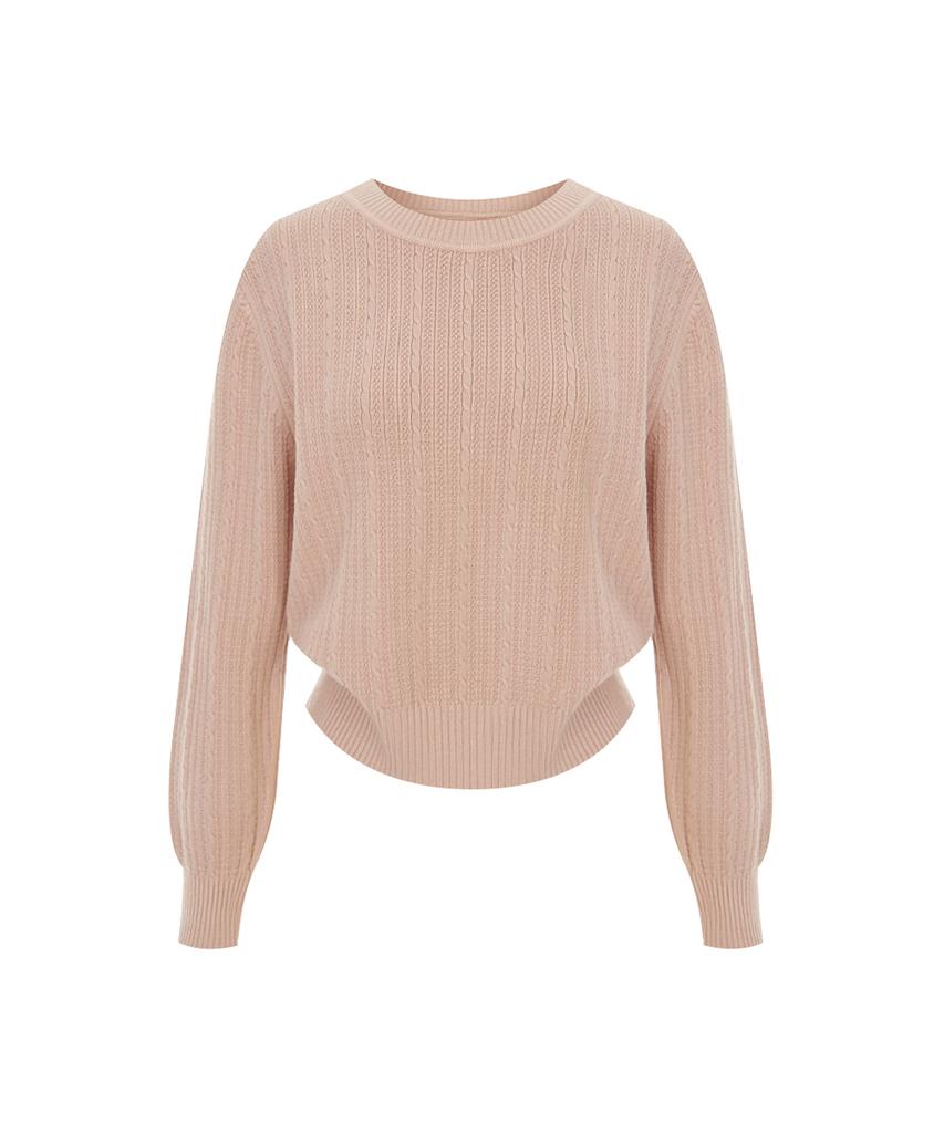 PAIGEFLYNN Mixed Cable Round Knit_P6Akn024C