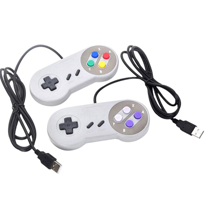 USB Retro Super Controller für SF SNES PC Windows Mac Spielzubehör