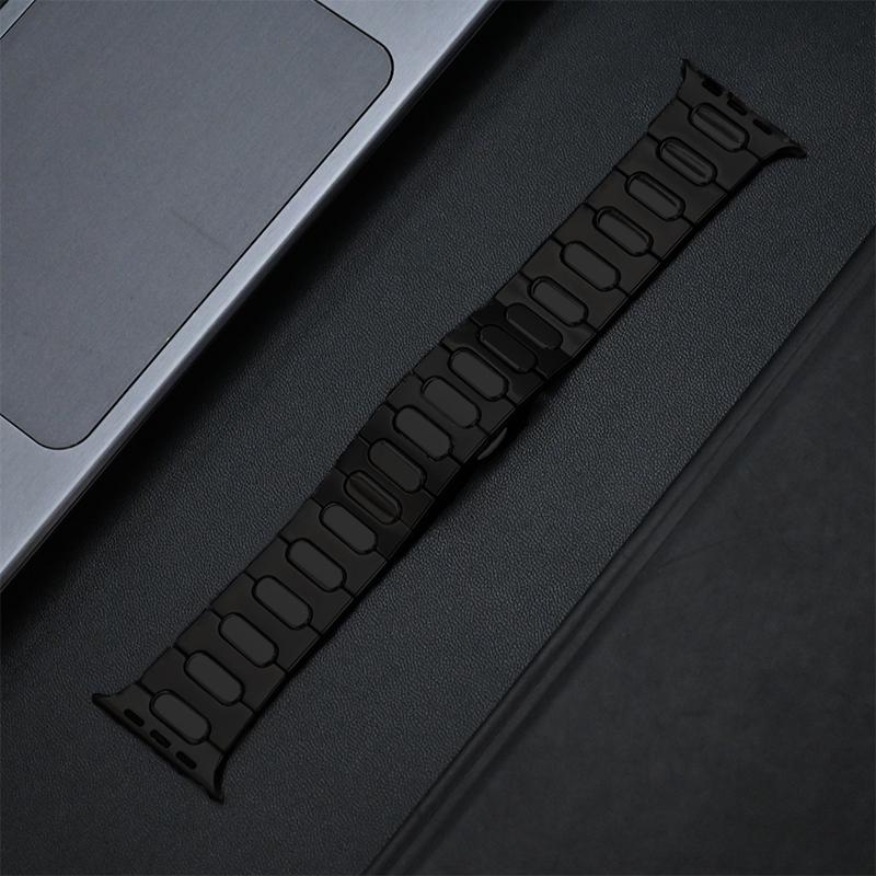 Titanium strap for Apple Watch Ultra 49mm 46 44mm 45mm ultra 2 band business bracelet for iWatch Series 10 9 8 7 se 6 5 4 correa