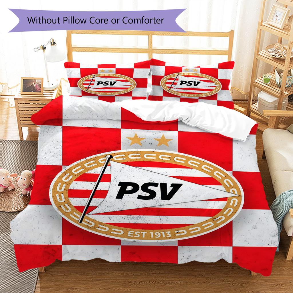 PSV logo  Pattern Bedding Quilt Set Quilt Cover Pillowcase Home Decoration Birthday Gift (1 * duvet cover + 2 * pillowcase, without core)