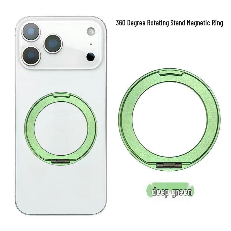 360° Rotating Magnetic Phone Holder & Ring Stand