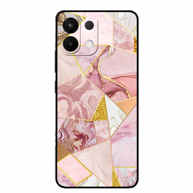 For Oppo K12s K13 5G Case Marble Painted Silicone Back Cover Cases For OPPO K13 5G Soft Black Funda Oppo K12s PLD110 Phone Cover