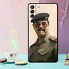 Saddam Hussein Iraq Phone Case For Samsung Galaxy S24 Ultra S20 S21 S22 S23 S25 Ultra S9 S10 Plus S24 FE Cover