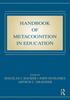 Bok Handbook of Metacognition In Education
