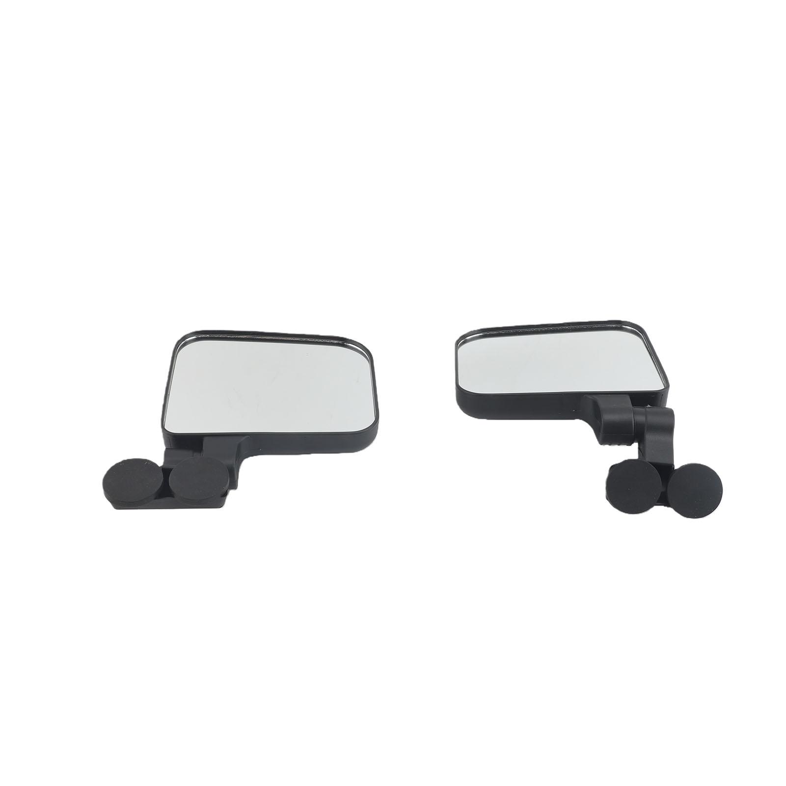 2 STKS Tractor Magnetische Zijspiegels, ABS Glas Magnetische Achteruitkijkspiegels Accessoires Achteruitkijk Spiegel voor Tractoren Grasmaaiers Karren