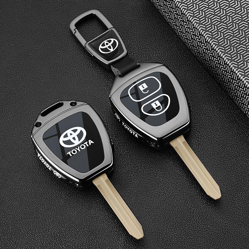 Suitable for the old Toyota straight key case Corolla Rav4 Camry Crown Ruizhi Prado car buckle shell men