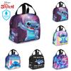 Lilo Stitch Insulated Lunch Bag For Kids School Waterproof Wear-resistant And Dirt-proof