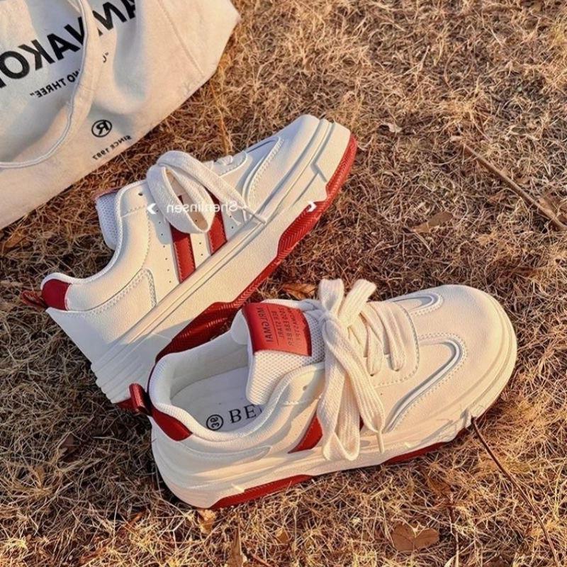 High Value 22 Autumn New Sports Shoes Niche Casual Shoes Platform Heightening Board Shoes