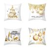 Christmas Themed Pillowcases Car Ornaments Office Santa Claus Living Room Sofa Home Pillowcases
