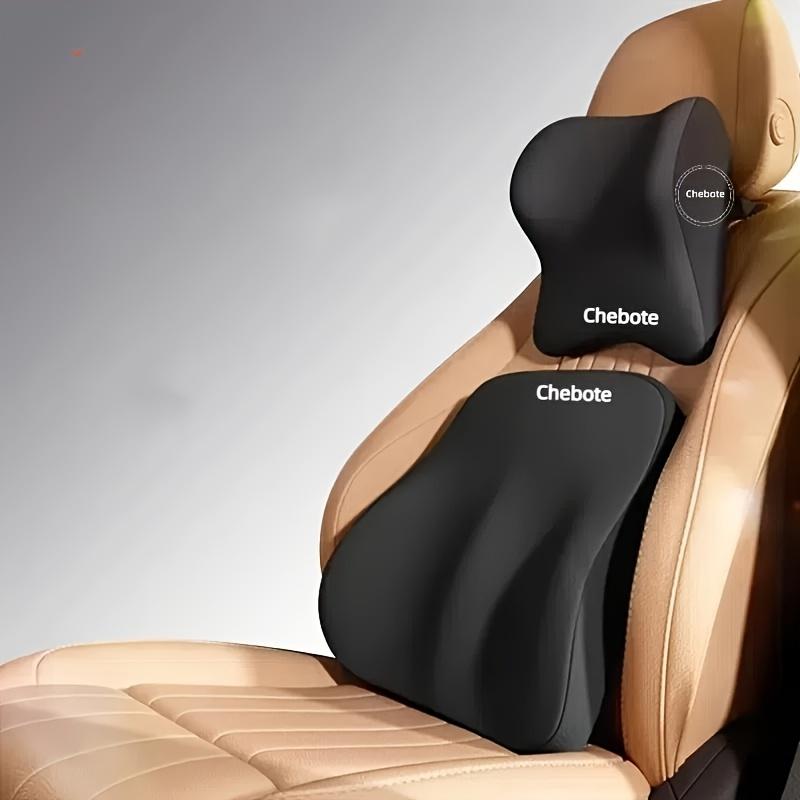 Car Seat Cushion Set - Memory Foam Lumbar Support and Neck Pillow Lumbar Support Car Interior Seat Accessories 2025 Dropshipping