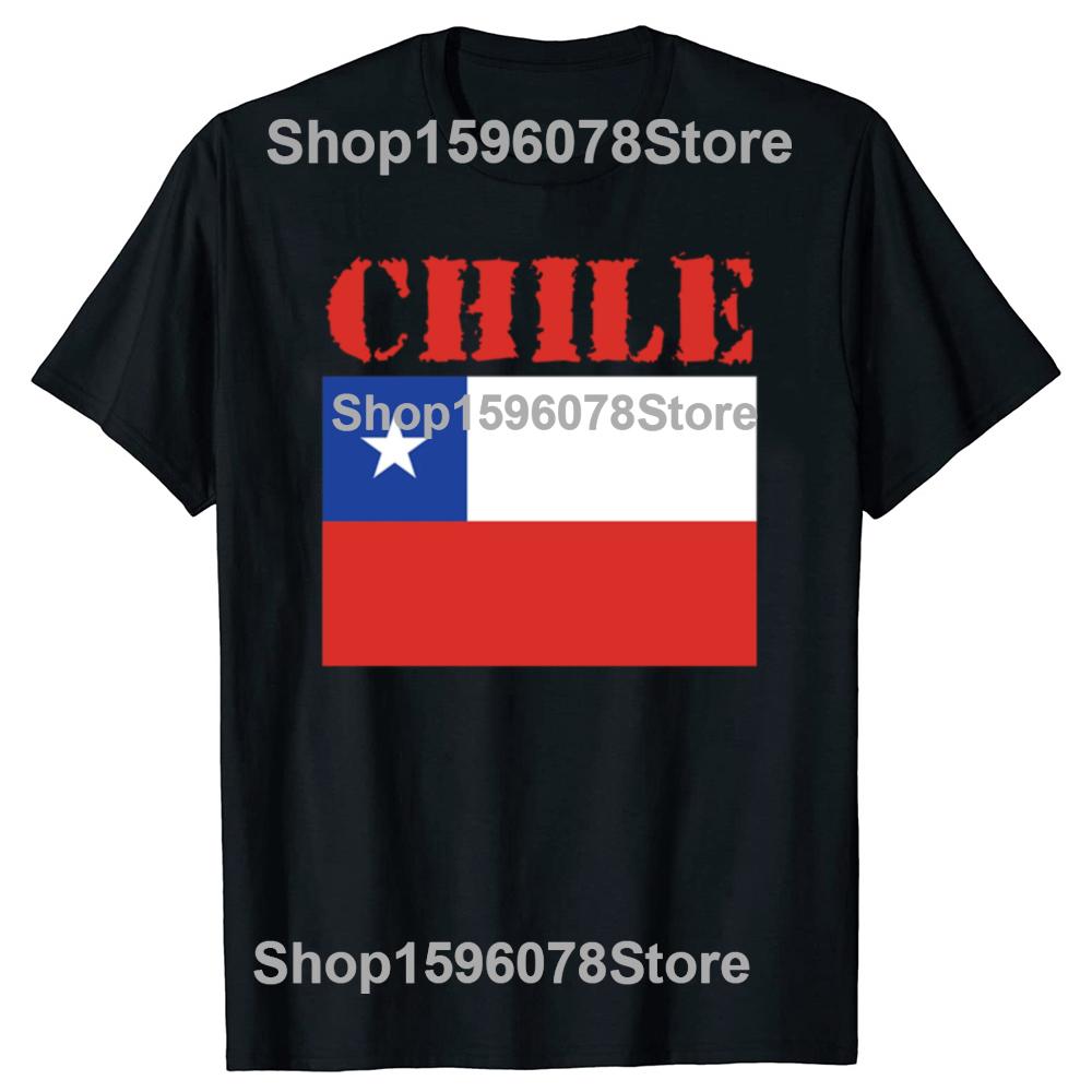 Funny Chilean HOME CHILE Country Flag and Map T Shirts Men Cotton Humor Streetwear Tee Shirt Short Sleeve Unisex Loose Clothing
