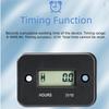 IP68 Waterproof Engine Hour Meter Digital Display LCD Display Digital Time Gauge Induction Type Universal Design