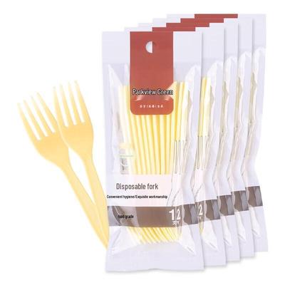 Aromatic Grassland Disposable Fruit Forks