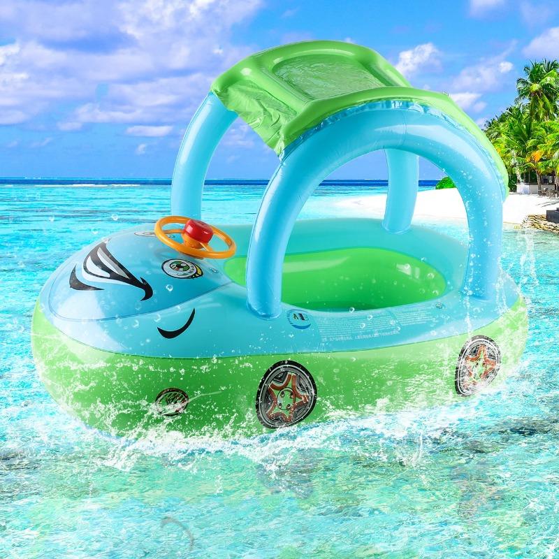 Car shape Toddler pool floats,Baby Swimming ring beach toys,Pool float for kids swim floaties floaty for toddlers 4-6
