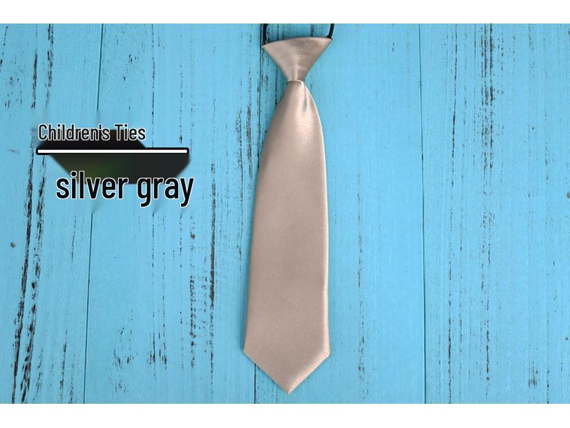 Barne slips uten stryk i svart for gutter og jenter - Skoleuniform og sceneklær