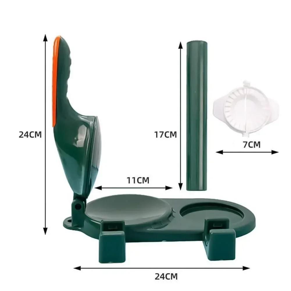 Küchenwerkzeuge Art der Knödelpresse Divine Tool 2-in-1 Manuelles Ausrollen von Teighautformen für den Haushalt Zubehörzubehör