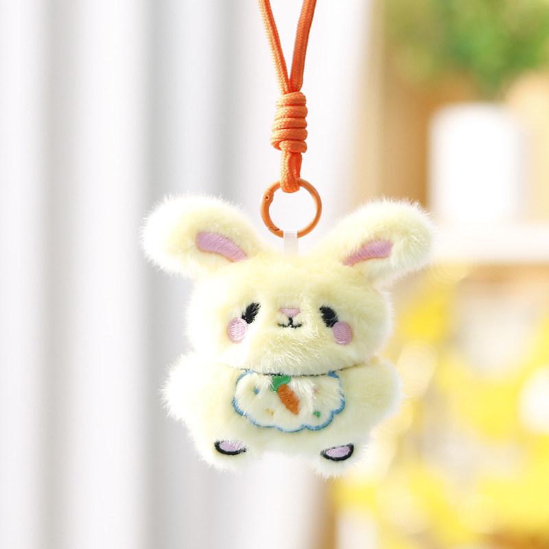 Adorable Bunny Plush Doll With Highquality Plush For Gift And Keyring Accessory